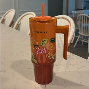 NEW Starbucks Disney Halloween Fall 2025 Park Days & Lattes Tumbler with Handle